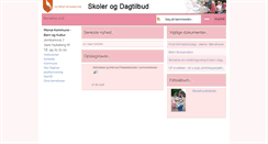 Desktop Screenshot of morsoe.inst.dk