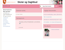 Tablet Screenshot of morsoe.inst.dk
