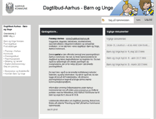 Tablet Screenshot of aarhus.inst.dk